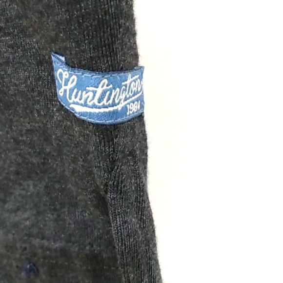 HUNTINGTON BC NWT GRAY TEE SHIRT SIZE MEDIUM - Picture 4 of 10